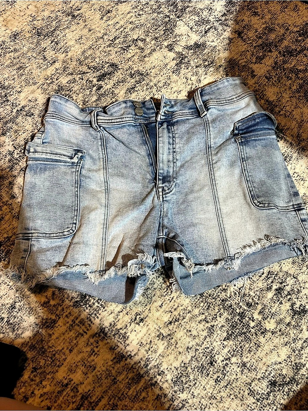Wild oak Jean Shorts in Blue Size XL